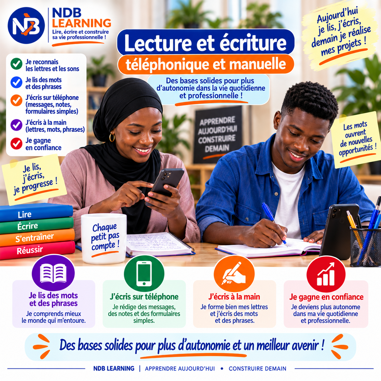 Lecture | Écriture Téléphonique & Manuelle